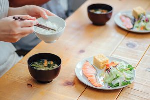 バランスのいい食事を心がけよう！